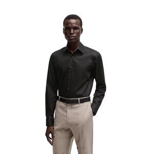 Hugo Boss Dark Blue Casual Button Down Shirt men’s small S